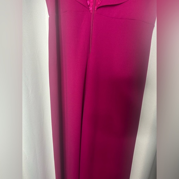 NWOT Fashionnova Magenta Jumpsuit - Picture 9 of 9